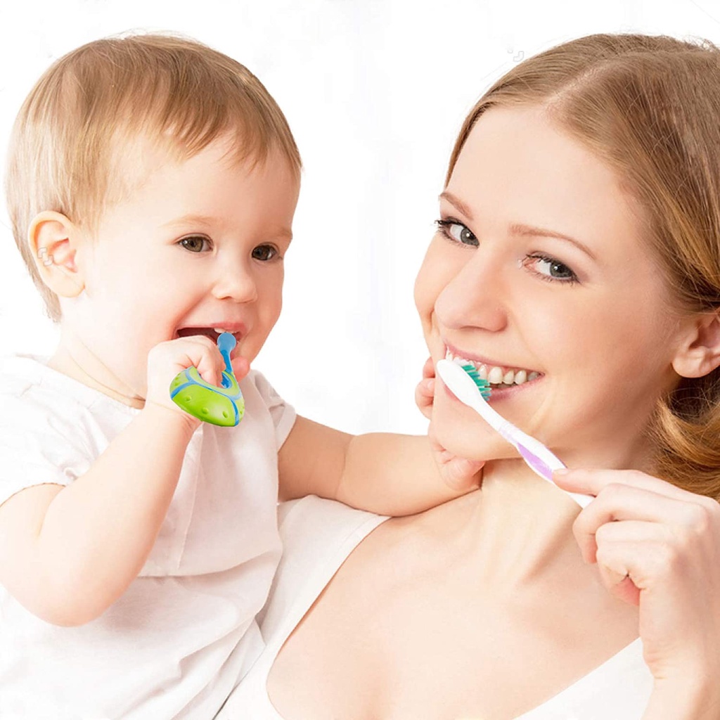 (Isi 2pcs) Baby Tooth brush/ Sikat Gigi Bayi Step One