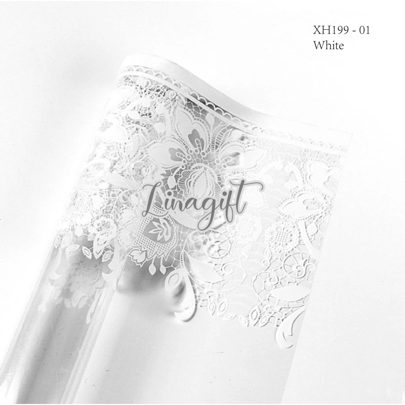 ( 5 Lembar ) TRANSPARANT FLOWER ART - FLOWER WRAPPING PAPER KOREAN PLASTIC CELLOPHANE WATERPROOF - KERTAS RANGKAIAN BUKET BUNGA FLORIST