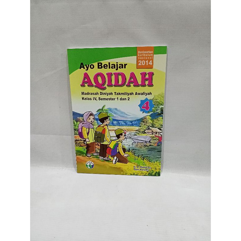 buku ayo belajar aqidah kelas 4 MDTA