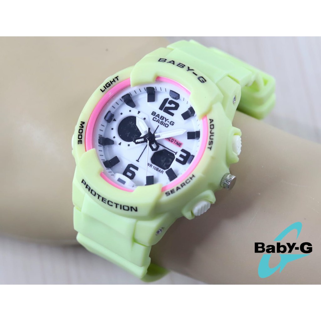 JAM TANGAN WANITA BABY-G CASIO BGA 210 GS