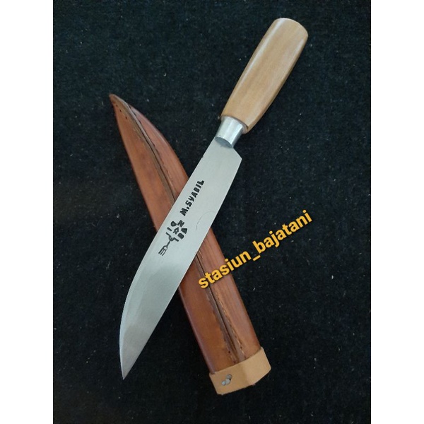 Pisau cap garpu besi baja per asli 30cm (8Dim)