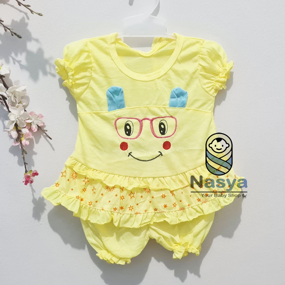 [N-041] Baju Bayi 0-6 bulan / setelan baju bayi perempuan TERBARU