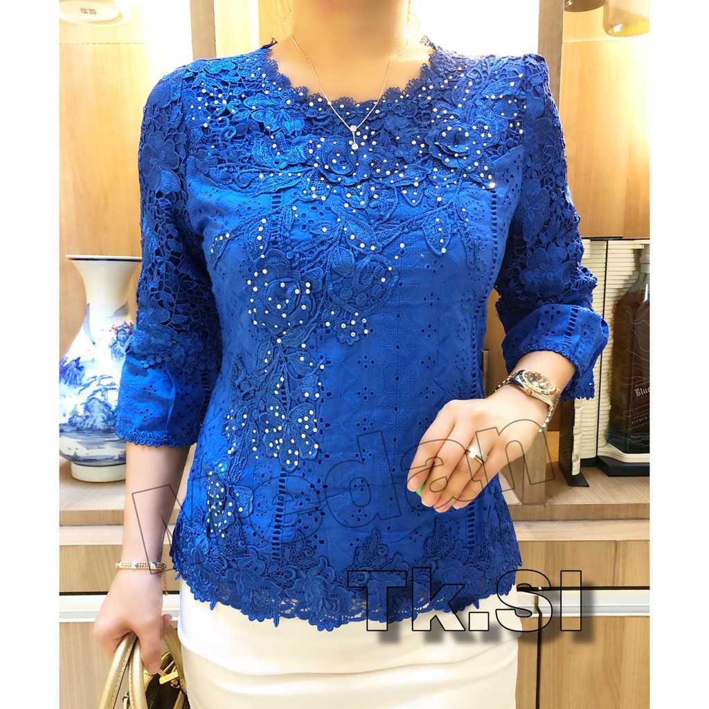 BLOUSE CHIBI BROKAT PREMIUM NEW MOTIF