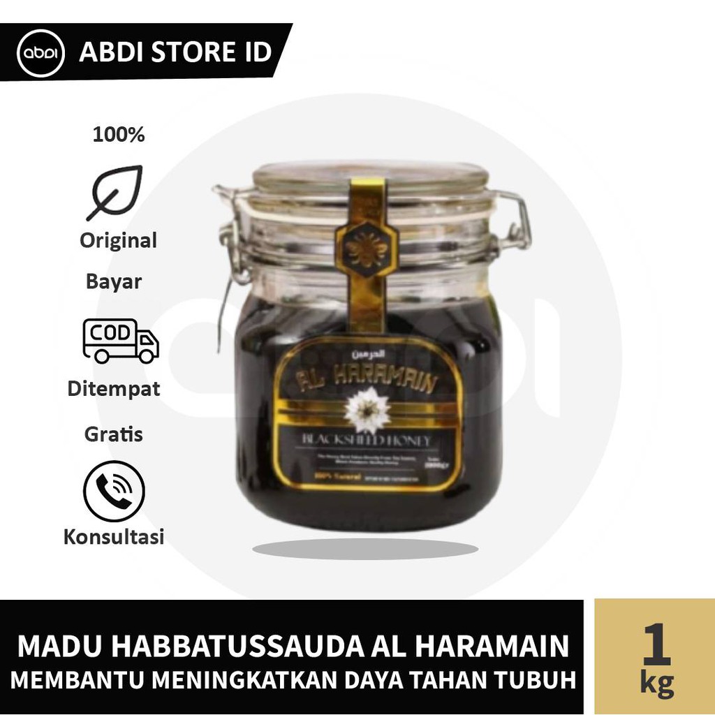 

Madu Al Haramain Black Seed Honey Habbatussauda 1 kg