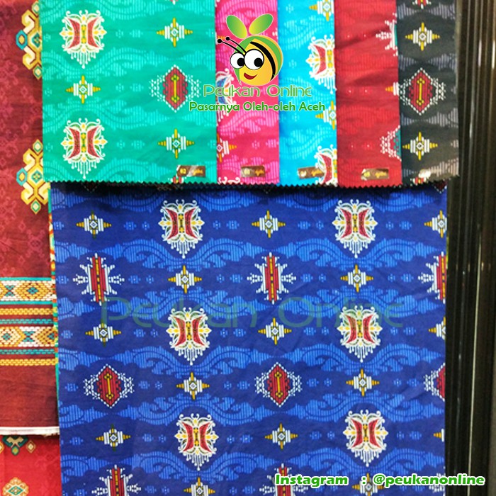 Kain Batik Aceh -Motif Pintu Aceh