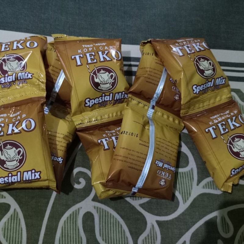 

NG Kopi Gula Cap Teko Spesial Mix GULA Isi 20 Sachet x 25 Gram Kopi Leged Bogor Halal Murah dan Enak