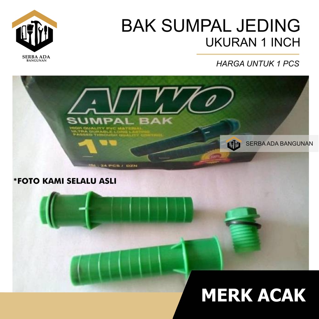 AFUR BUANGAN JEDING / PEMBUANGAN BAK AIR KAMAR MANDI / SUMPAL KURAS BAK MURAH PVC ANTI BOCOR KUAT