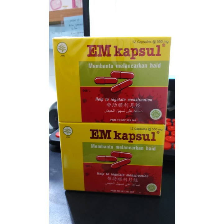 Jual Em Kapsul 12 Kapsul Shopee Indonesia