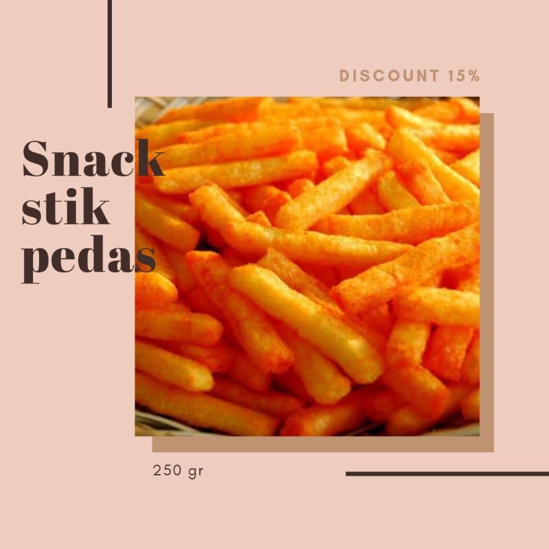 

snack stik pedas