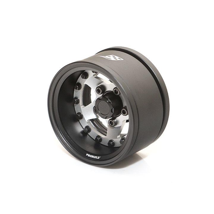 Boom Racing ProBuild 1.55 SV5 Alloy Beadlock Wheels Velg 1/10 Rc Car