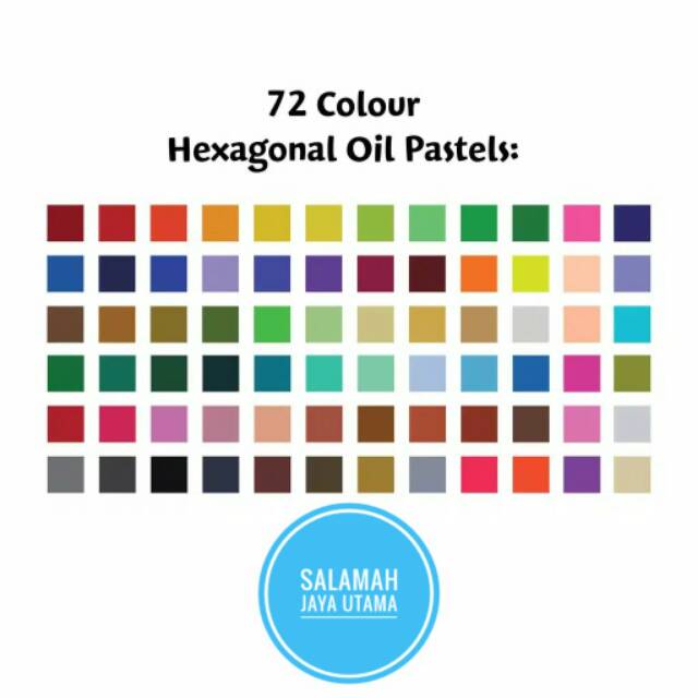 

Crayon 72 Warna Faber Castell / Oil Pastel Faber Castell 72 Warna