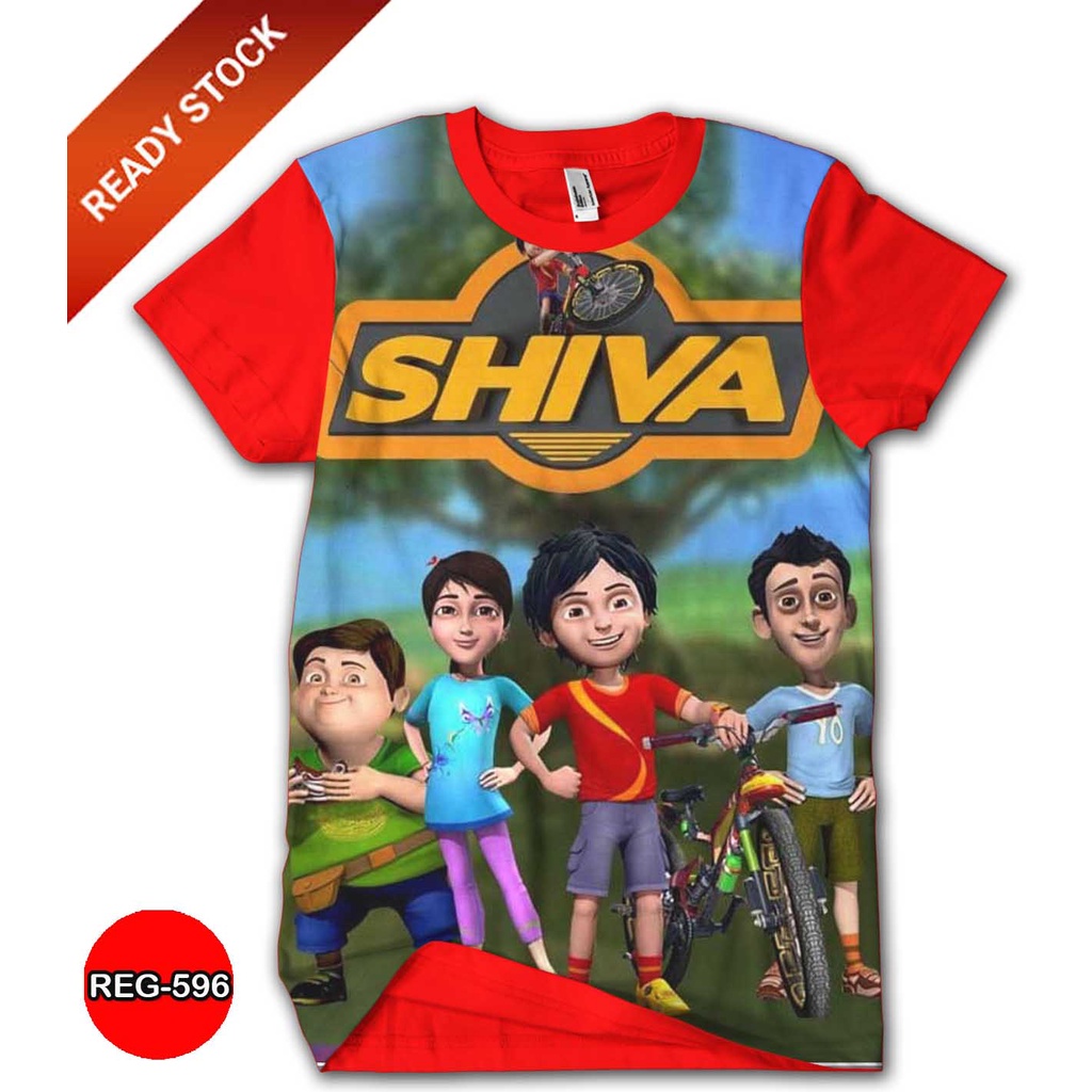 Baju Shiva Kartun TV Animasi Kaos Anak Shiva #REG-596