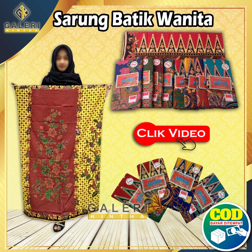 Jual Sarung Batik Wanita Tujuh Bidadari Ibu Melahirkan Perempuan Santri Santriwati Shopee