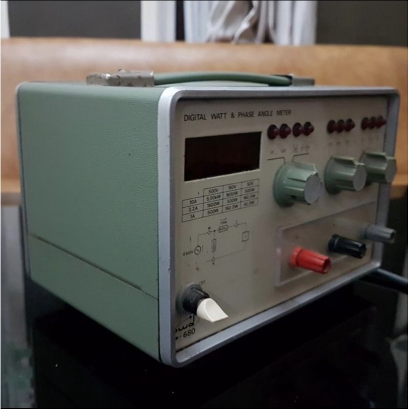 Digital Watt Phase Angle Meter BWD 680