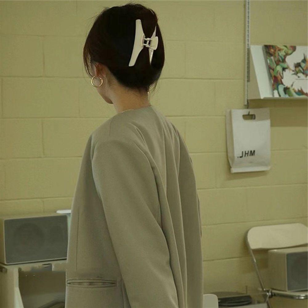 Agustina Cakar Rambut Kepribadian Geometris Sederhana Hiasan Kepala Mencuci Muka Perempuan Mandi Gadis Akrilik Women Hair Clip