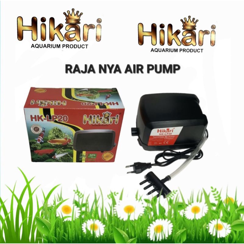 AIR PUMP HIKARI HK LP 20 RAJA NYA AERATOR AQUARIUM/KOLAM IKAN