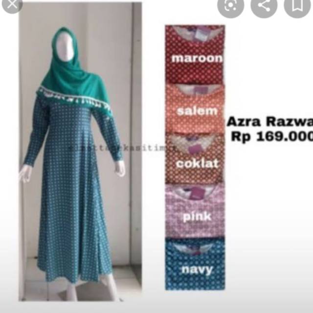Gamis promo elzatta azra razwa