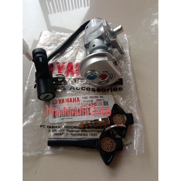 KUNCI KONTAK ASSY YAMAHA MIO SOUL KARBU FINO KARBU ORI YGP
