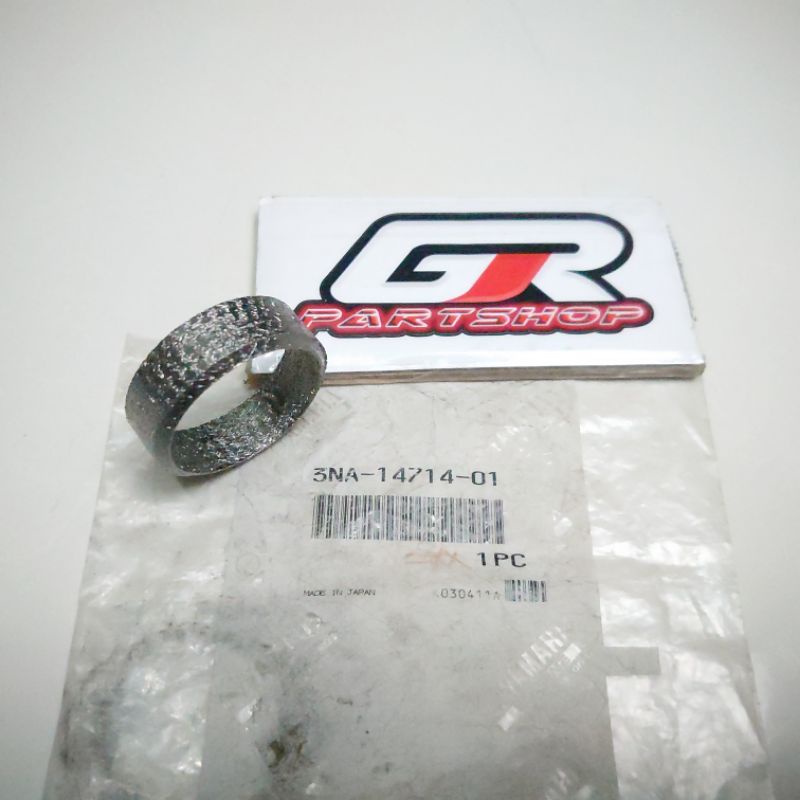 PACKING SAMBUNGAN KNALPOT ALFA L2 SUPER ORI YGP L2S L2SUPER ALVA ALPHA LEHER KENALPOT PAKING GASKET