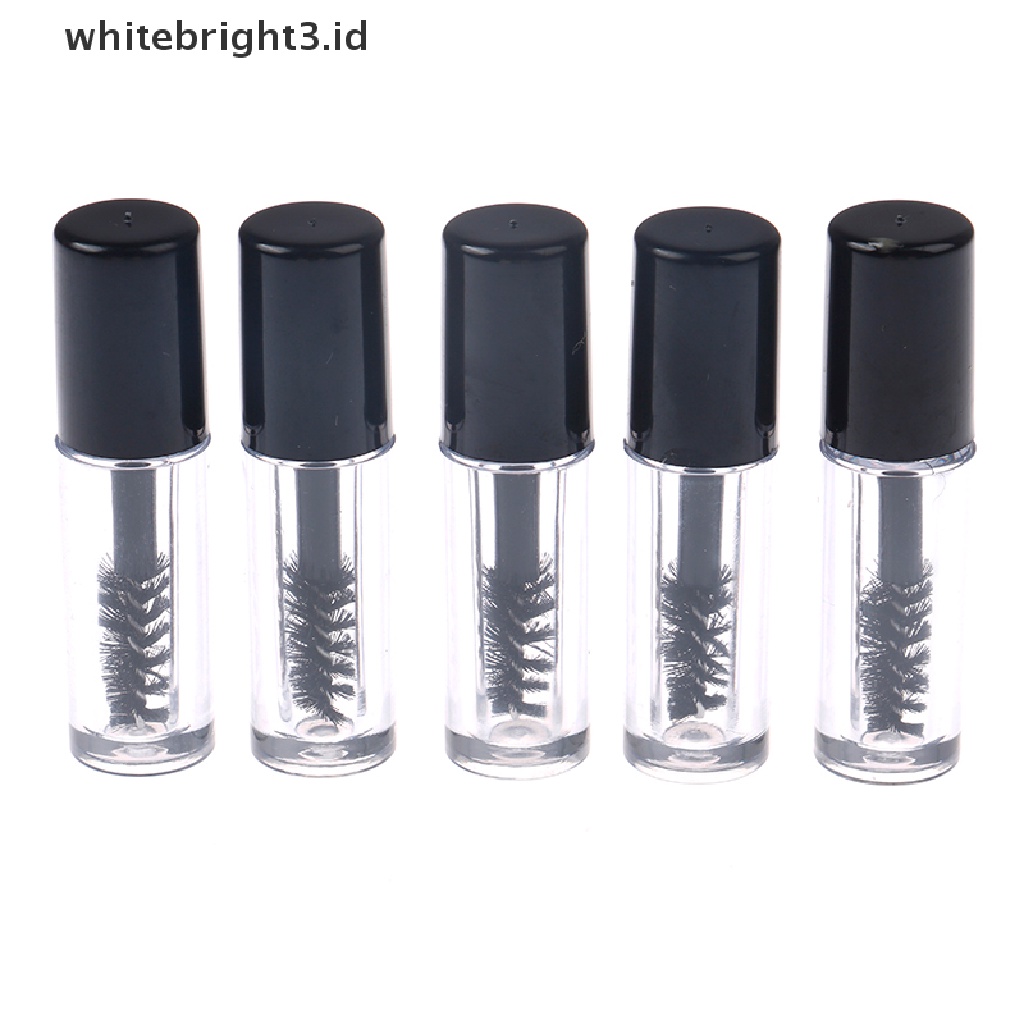 (whitebright3.id) Botol Maskara Kosong 0.8ml Dengan Brush Aplikator