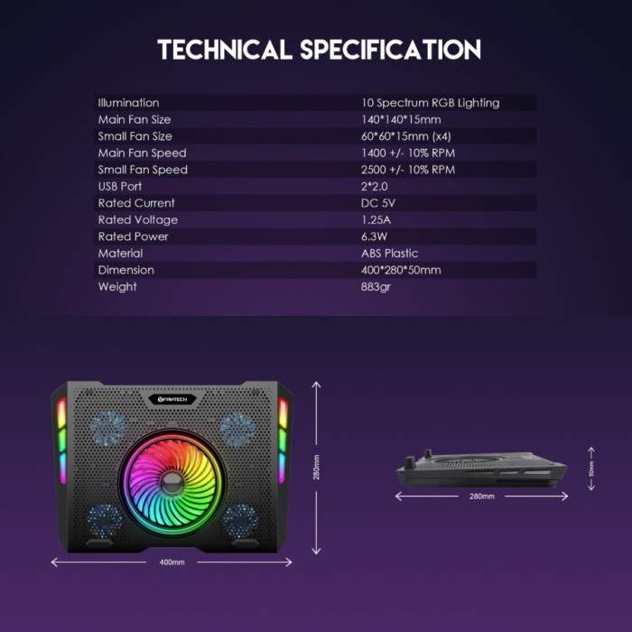 Fantech NC20 / Coolingpad Fantech NC20