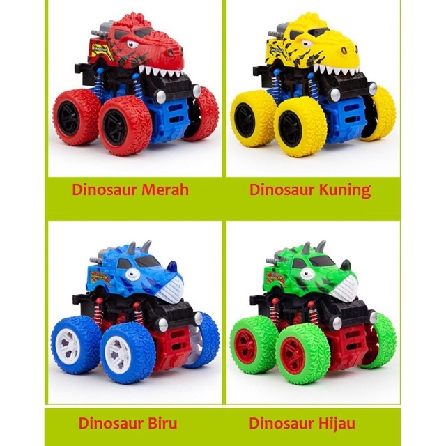 Mainan Mobil Anak Monster Zap Jip Off Road 4 Drive Inertial Bigfoot