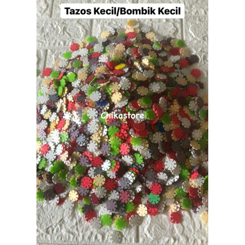 BOMBIK KECIL/TAZOS KECIL/LEGO JADUL KILOAN/MAINAN EDUKASI