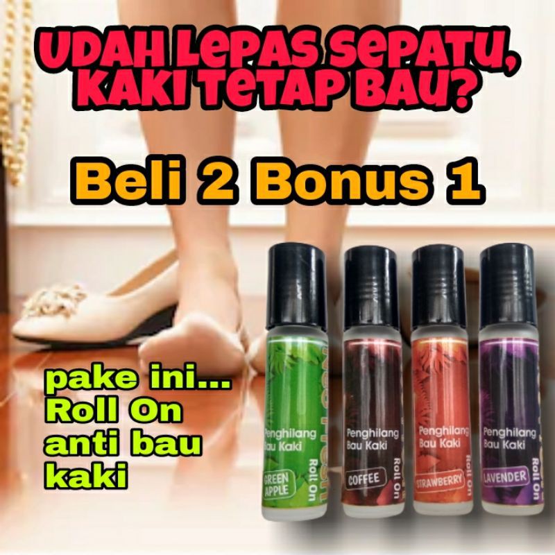 PENGHILANG BAU KAKI/ROLL ON KAKI/ANTI BAU KAKI/PARFUM KAKI/PARFUM SEPATU/KAKI BAU