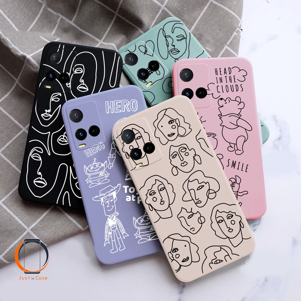 Softcase Macaron Aesthethic  TPU (UV05) VIVO Y21 Y21S Y21T Y21A Y36 Y16 Y22 Y33S Y33T Y20 Y12S Y20S V23E V21 V20 SE V20 Y30 Y50 Y11 Y12 Y15 Y17 Y91 Y93 Y95 Y15s Y51 Y51A V17 V19 S1 S1 PRO Z1 PRO V15 V11 Y91C Y53S CUTE LUCU