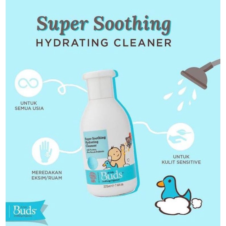 BUDS SUPER SOOTING HYDRATING CLEANSER