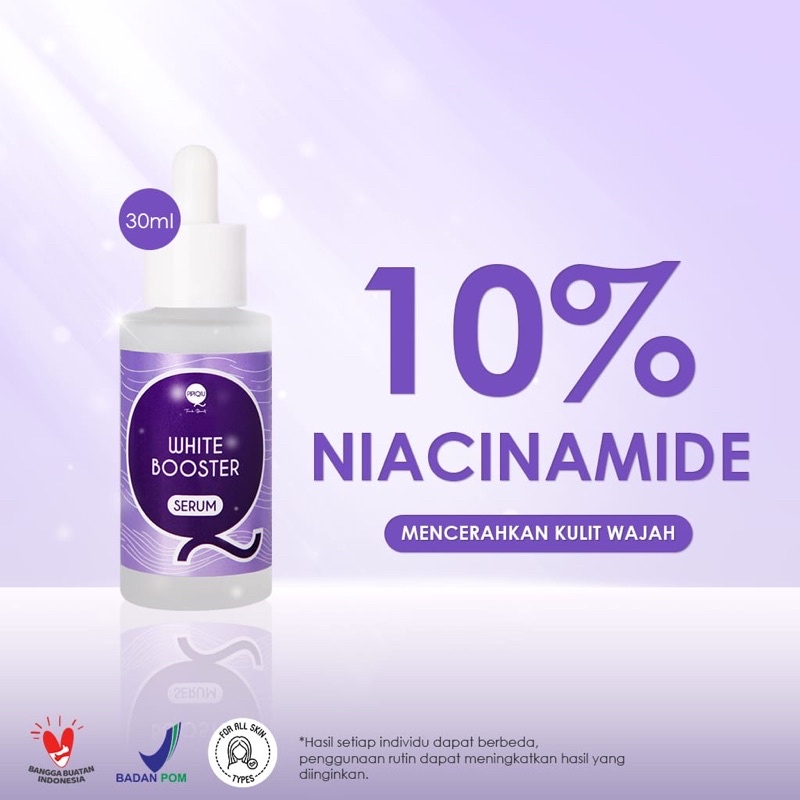 Grosir pipiqiu white booster serum niacinamide 10% 30ml/Vitamin C/Serum Niacinamide