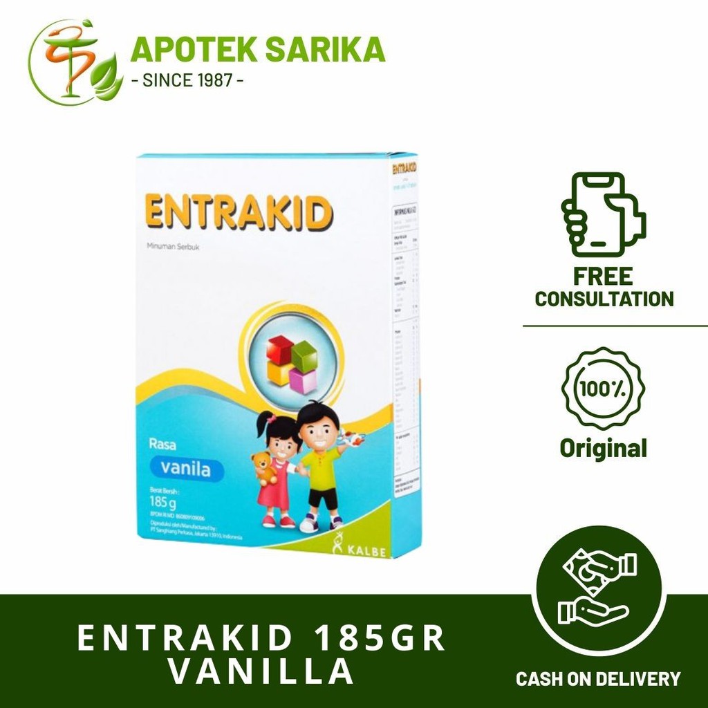 

ENTRAKID VANILLA 185GR