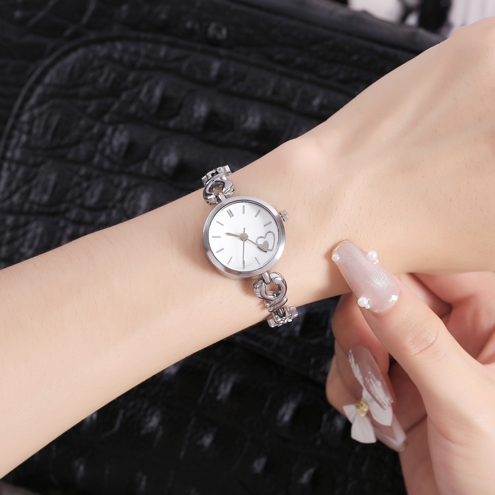 COD Jam Tangan Wanita Analog Free Baterai Rantai Belimbing Casual Couple  Murah Premium W181