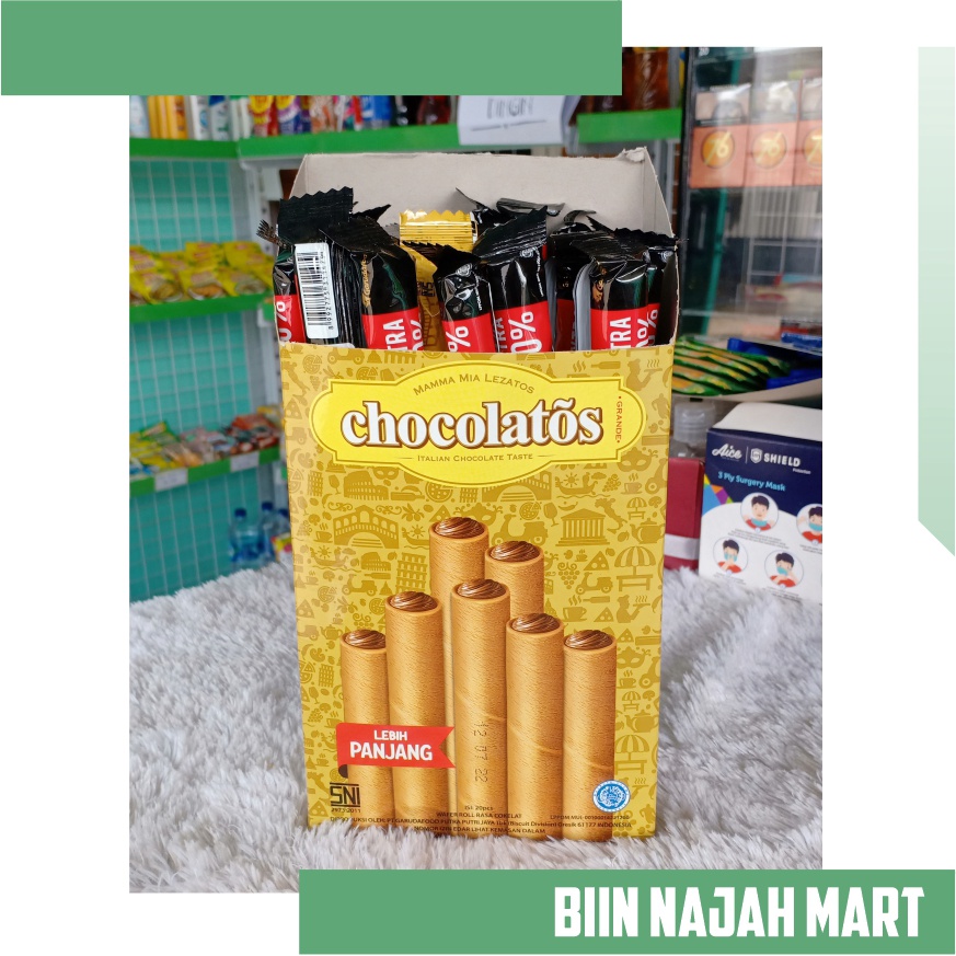 

Chocolatos Roll isi 24pcs