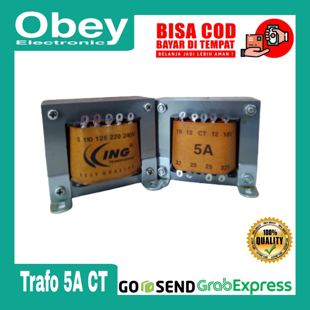 Trafo/Travo 5A CT  32V King