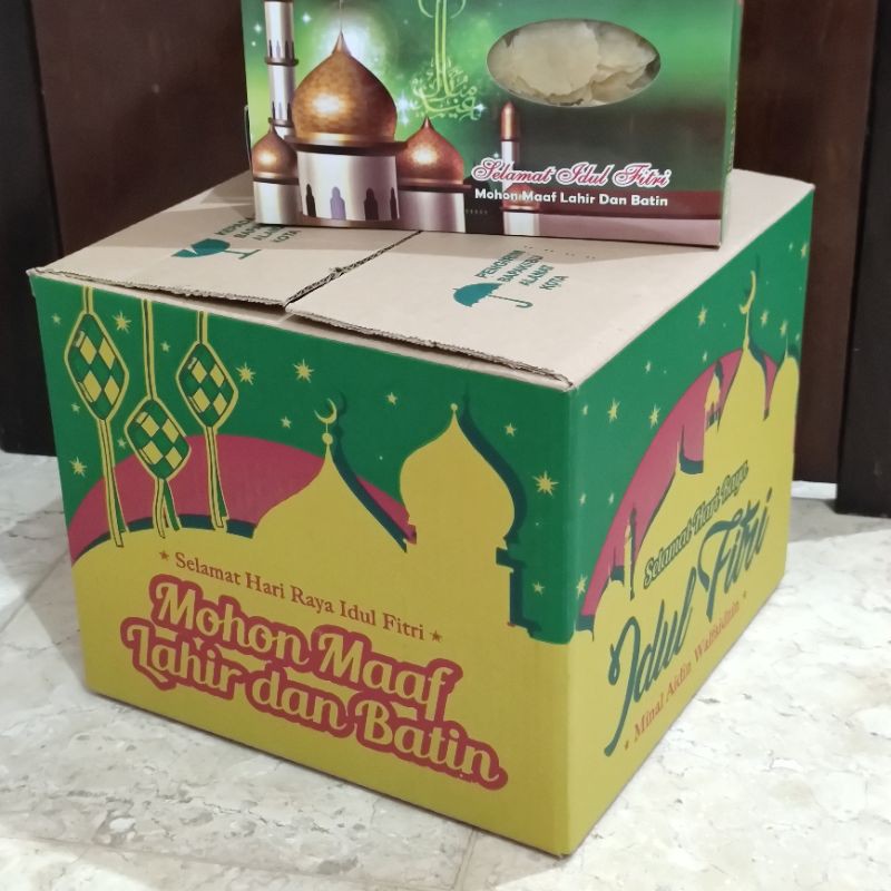 

Kardus Kecil Idul Fitri Dus Box Parcel Hari Raya Lebaran
