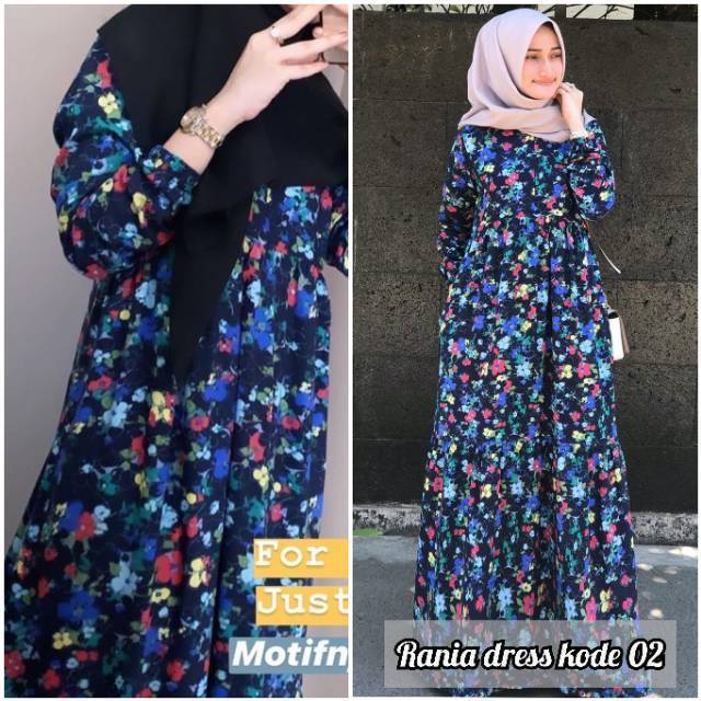 Rania Simple Dress Nadeea.id