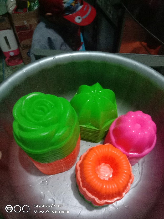Cetakan Kue Mawar 6.5cm Pudding/jelly/talam/bolu