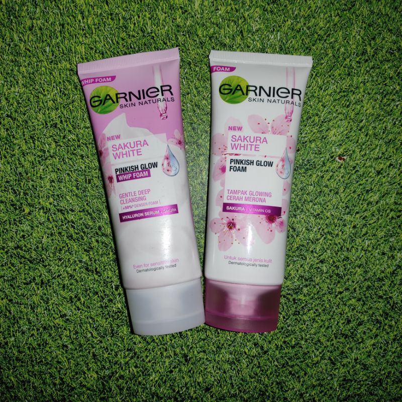 Garnier Sakura White Pinkish Glow Whip Foam Facial Foam 50ml 100ml / 50 ml 100 ml