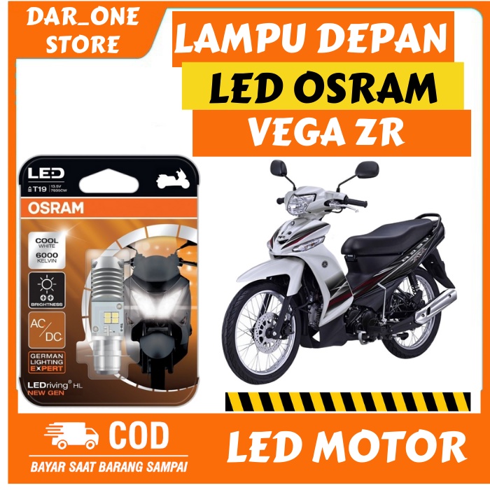 LAMPU DEPAN LED OSRAM MOTOR YAMAHA VEGA ZR ORIGINAL
