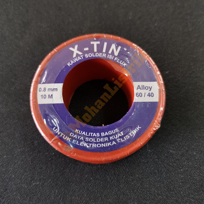 Timah Solder Patri XTIN 60/40 0.8mm 10Meter Japan Quality