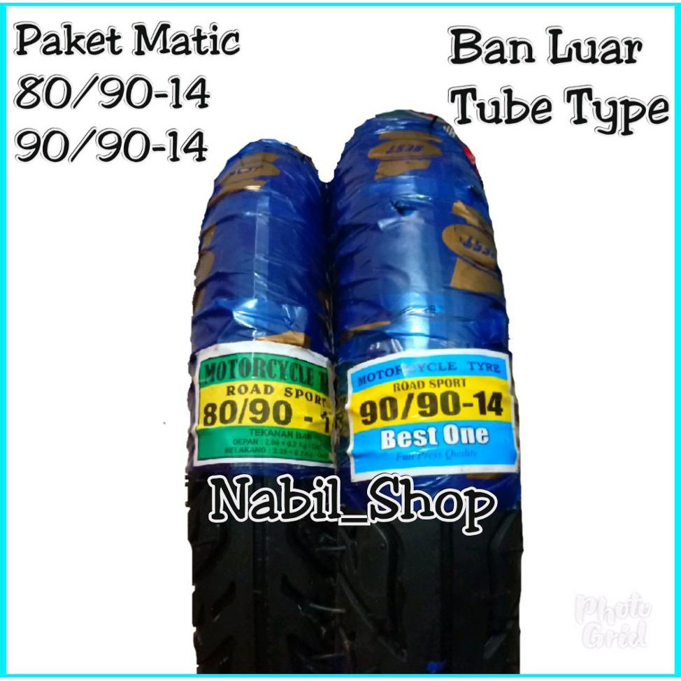 Terlaris!! Ban Motor Luar Metic Egr 1 Set Depan Belakang