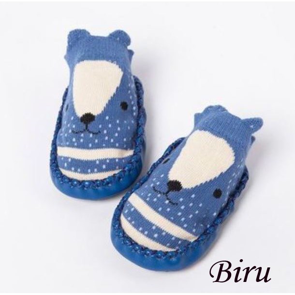 SEPATU PREWALKER  BAYI ANTI SLIP LUCU MOTIF BINATANG BERKUALITAS &amp; BERGARANSI