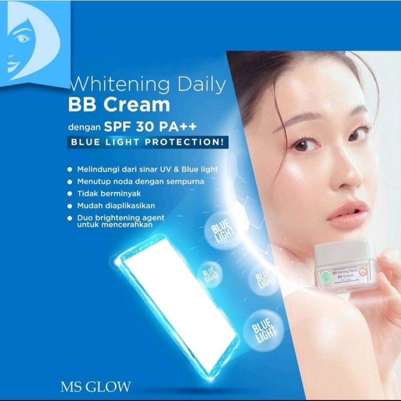 BB CREAM MS GLOW WHITENING DAILY BB CREAM SPF 30 PA++