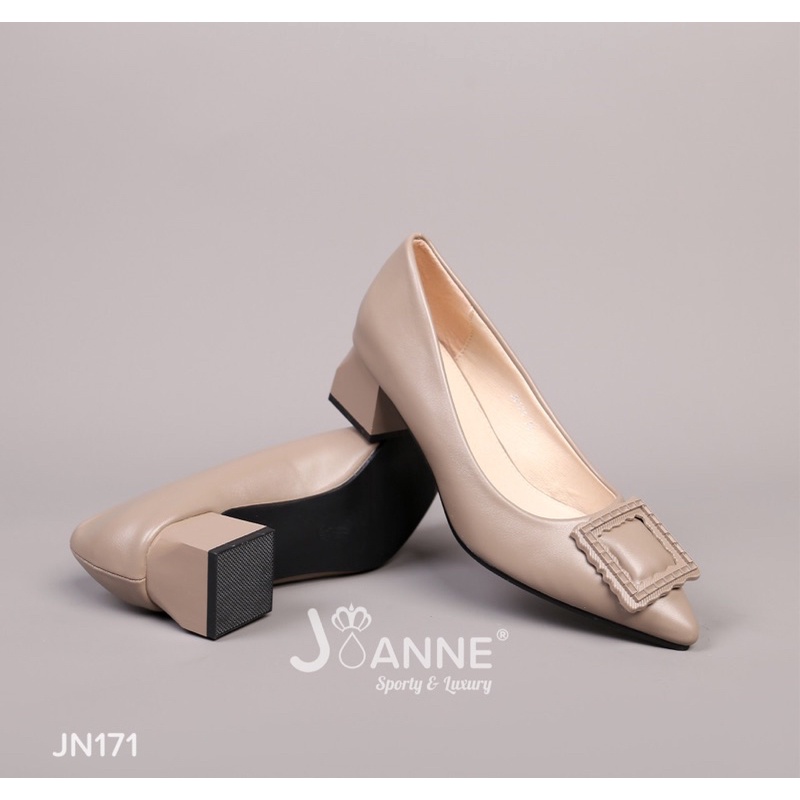 RESTOCK!! [ORIGINAL] JOANNE Heels Shoes Sepatu Kerja Wanita #JN171