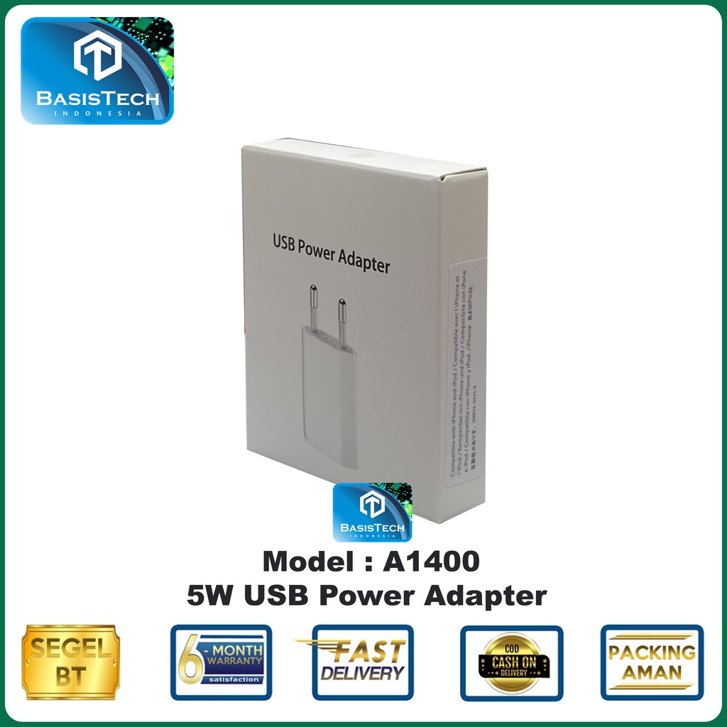 ADAPTOR CHARGER lP4567 A1400 5W POWER ADAPTER ORI99.9