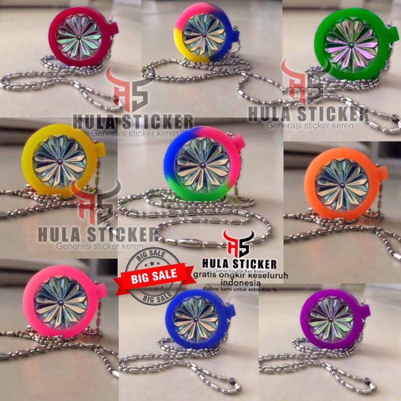 Karet Biomini Ring + Rantai/Kalung