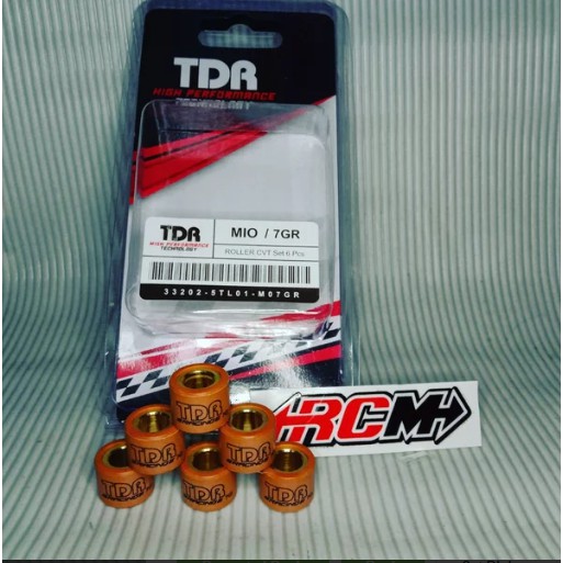 ROLLER MIO SPORTY OLD LAMA KARBU CARBU MERK TDR 7GR 7 GR 7 GRAM 7GRAM ORI ORIGINAL TDR RACING ASLI