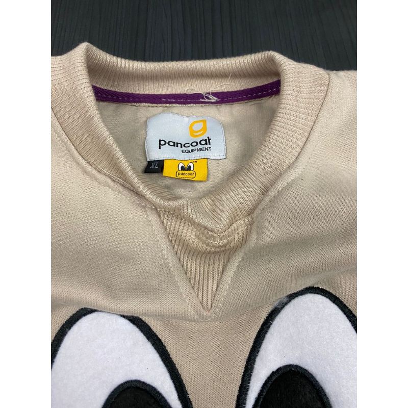 CREWNECK PANCOAT CREAM 3D