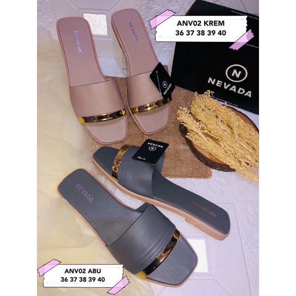 SANDAL WANITA NEVADA TEPLEK